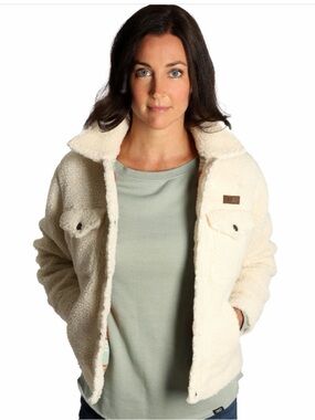 Women‘s Sportique Sherpa Jacket Ivory
